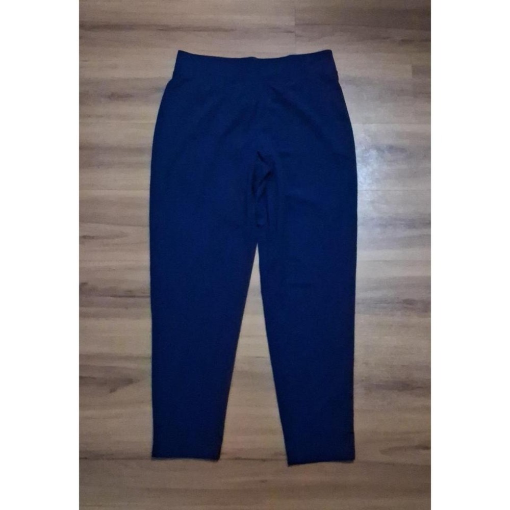 Womens Lands'End‎ Comfy Navy Stretch Pull On Pants